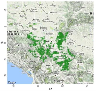 Potential Elevation Shift of the European Beech Stands (Fagus sylvatica L.) in Serbia